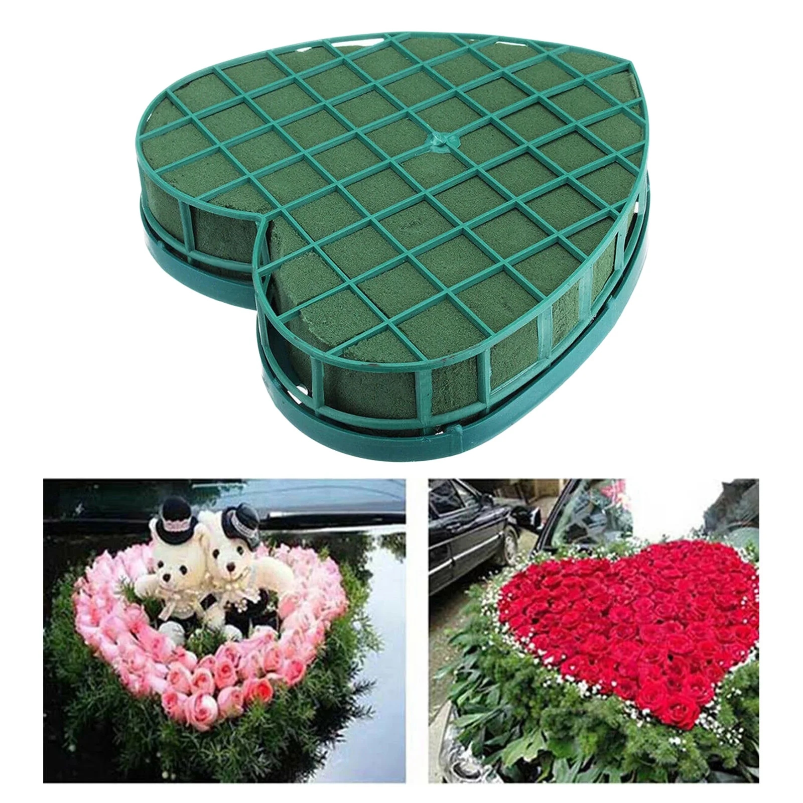 Brick for creating flower decorations at celebrations