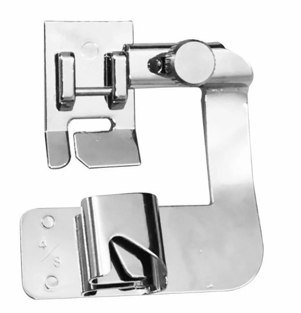 Narrow sewing machine foot made of stainless steel, 9 mm wide