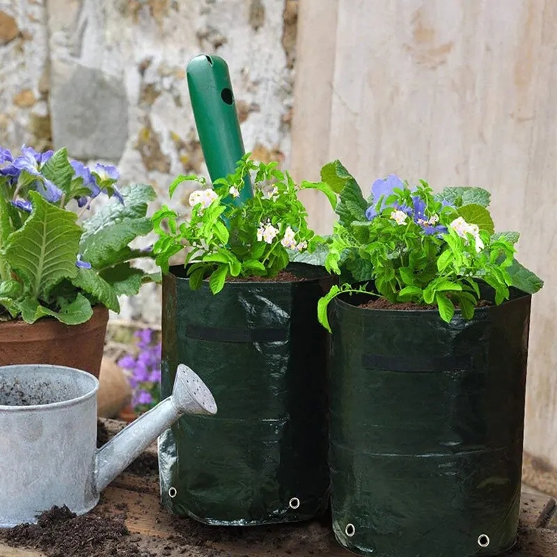 Las bolsas de jardín para patatas y otros vegetales se presentan en varios tamaños