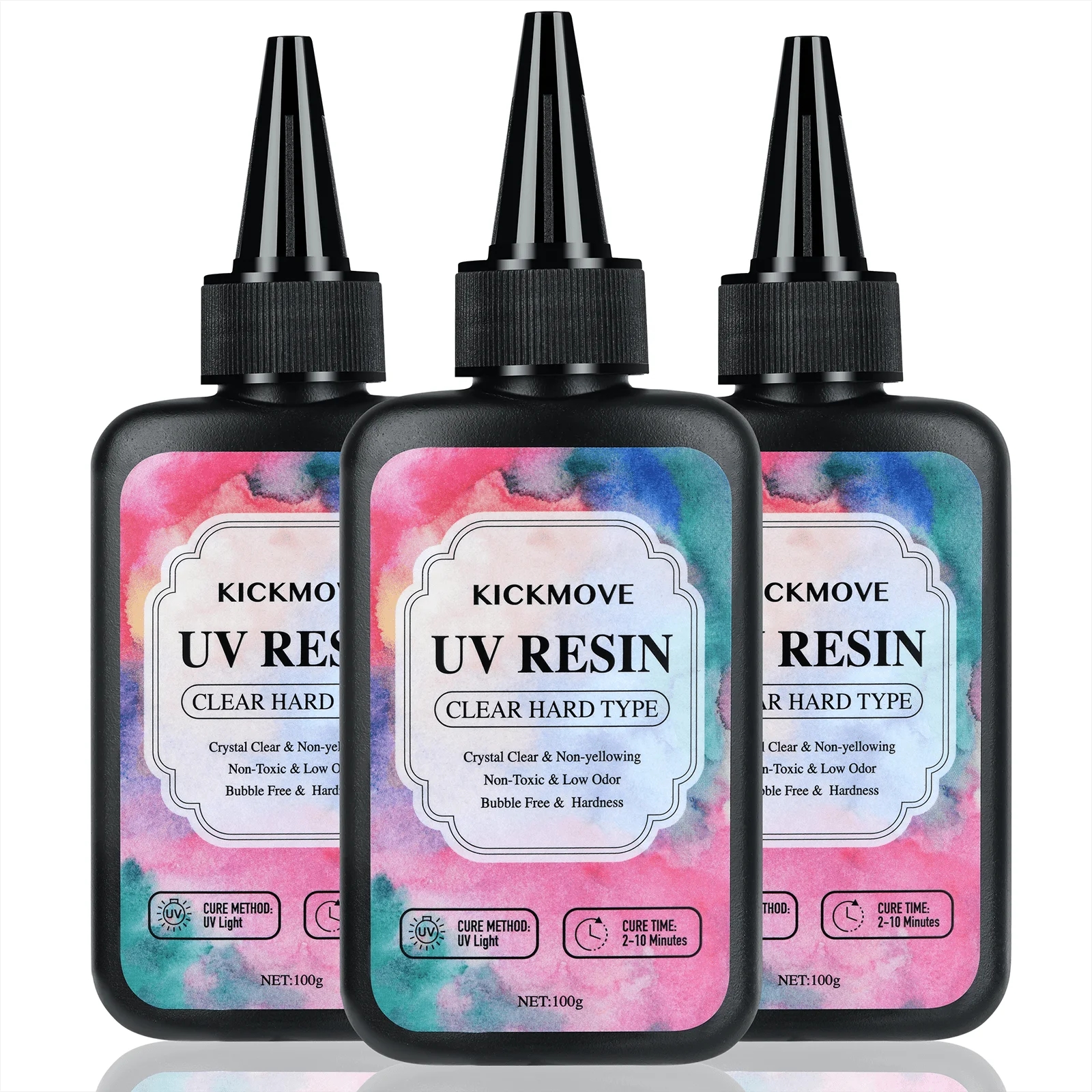 Crystal clear epoxy resin for making jewelry and other crafts
