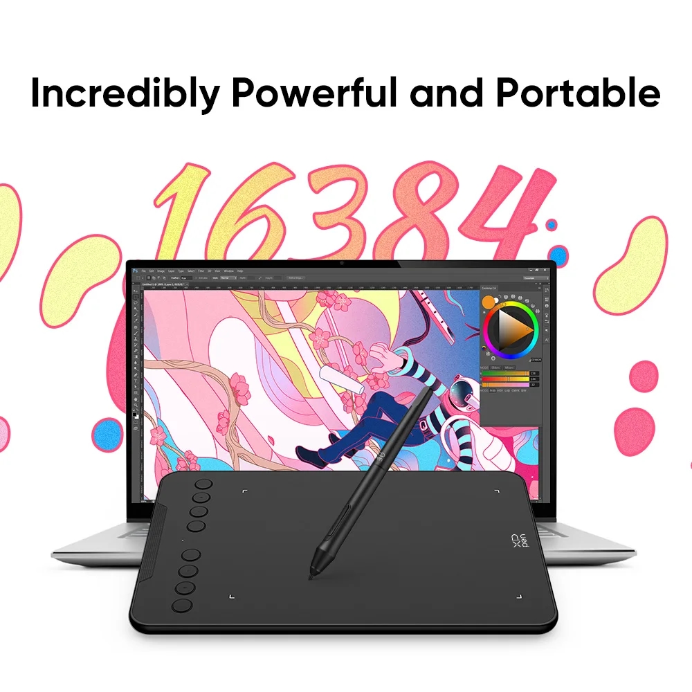 Elegantes Design und hohe Verarbeitungsqualität des tragbaren Tablets