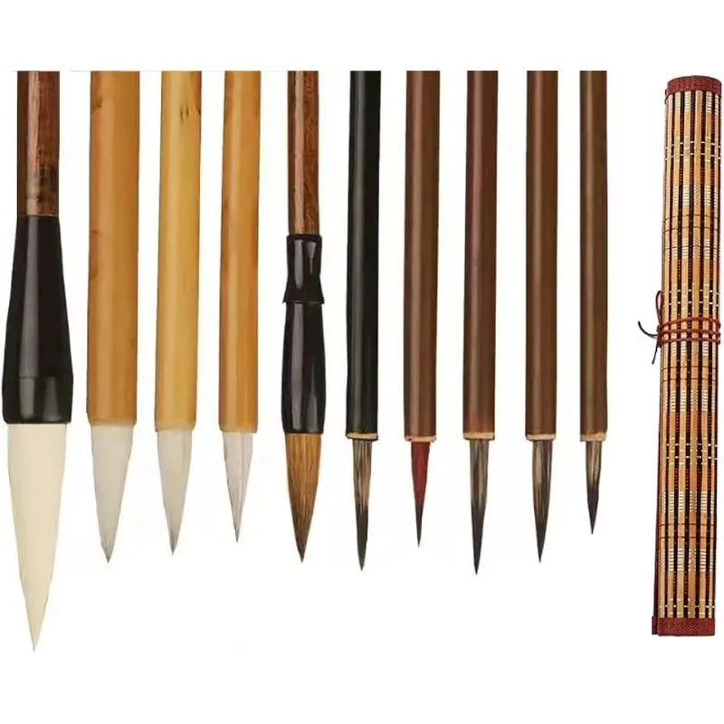 Elegantes Etui zur Aufbewahrung der Pinsel, ideal für Künstler