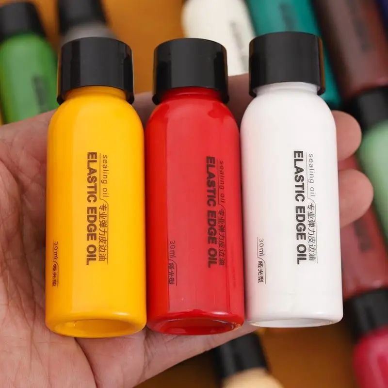 Lemon-yellow leather paint, adds brightness to your items