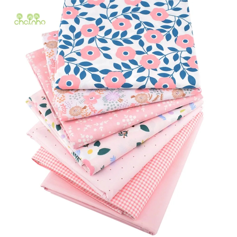 Beautiful cotton fabric with a floral print, perfect for creating unique products
