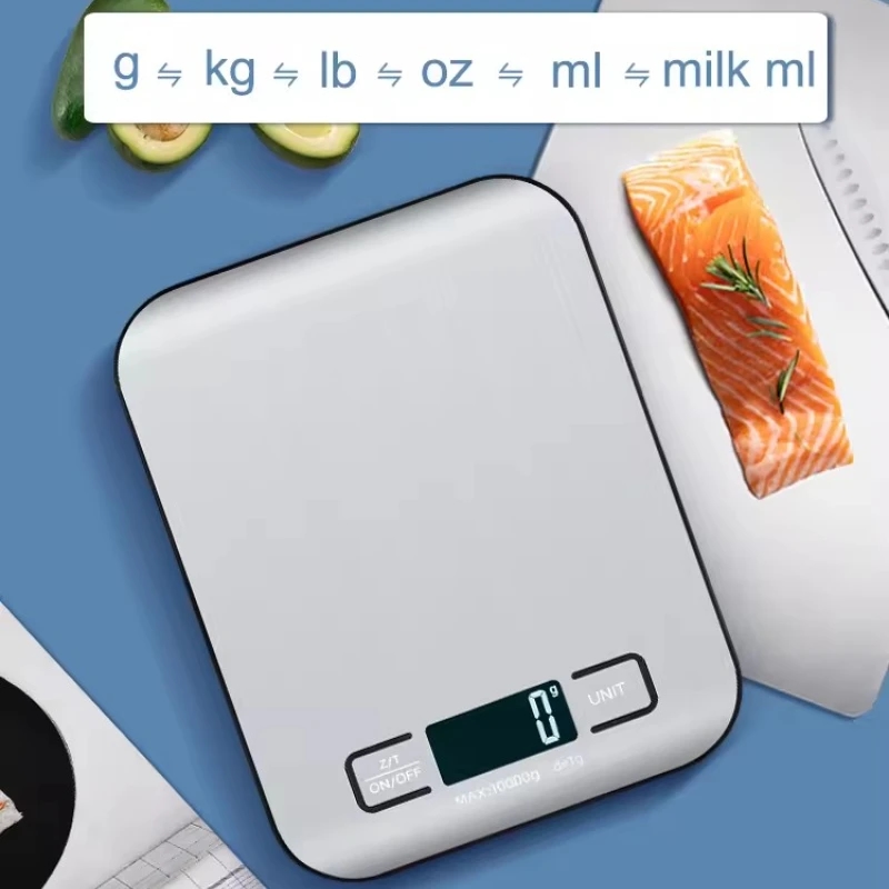 The appearance of scales made of stainless steel, harmoniously fitting into kitchen decor
