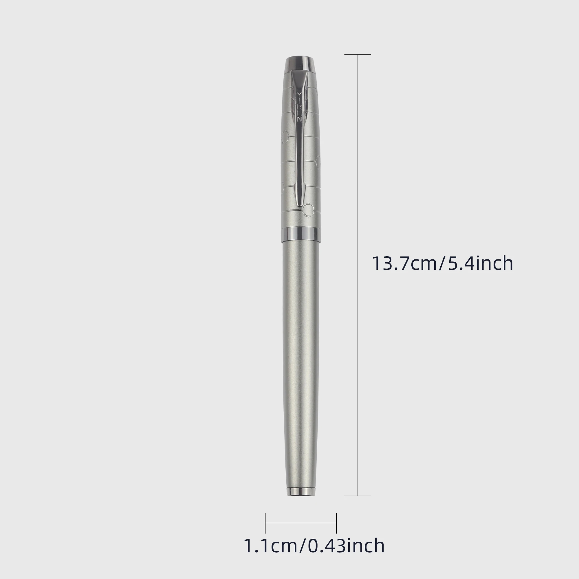 Stilvoller und praktischer Gunmetal-Stift, der ein ausgezeichnetes Geschenk ist