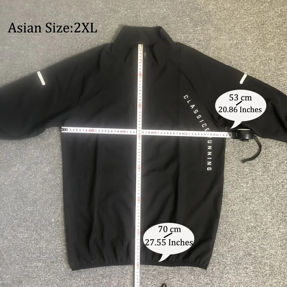 The jacket from the sports suit with reflective elements