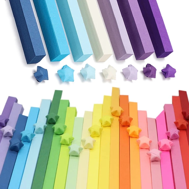 540 sheets of paper, perfect for creating beautiful stars and crafts