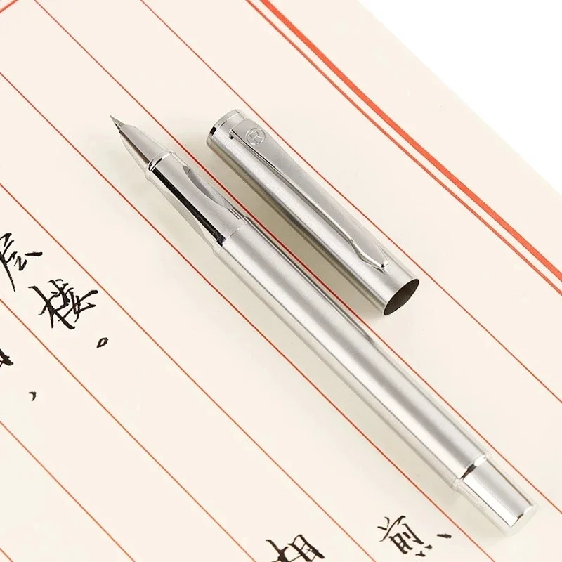 Stylish pen with a curved nib, ideal for creating artistic works