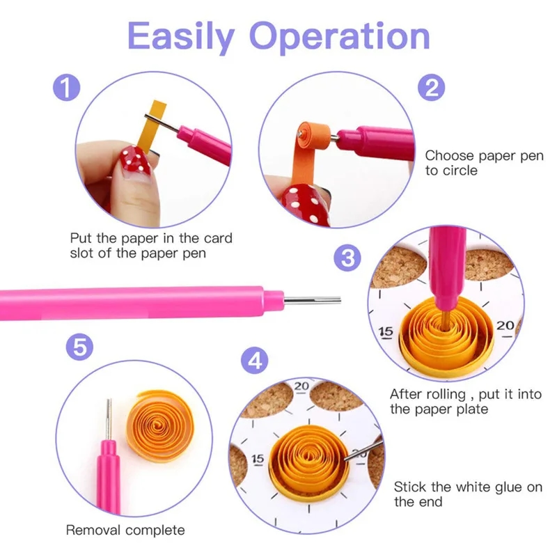 Papier et outils colorés pour l'artisanat