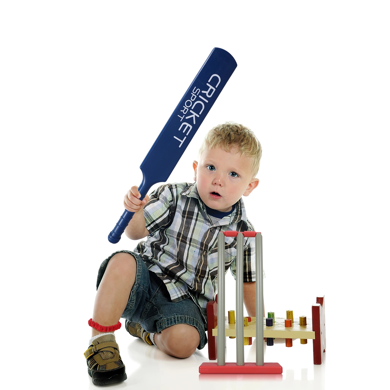 Durable wooden stick for fun outdoor games