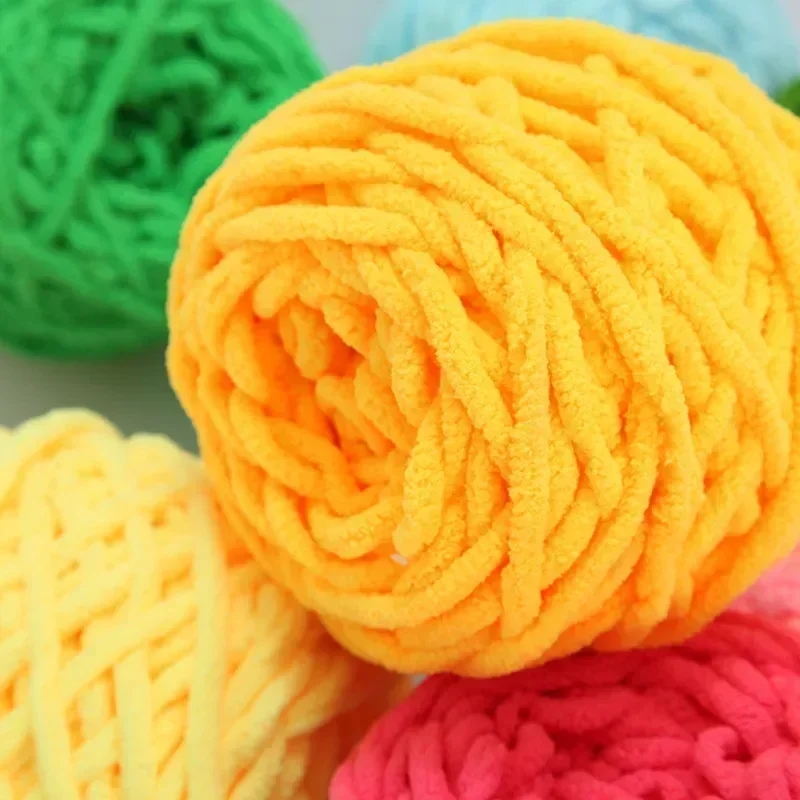 Skeins of yarn packaged for delivery