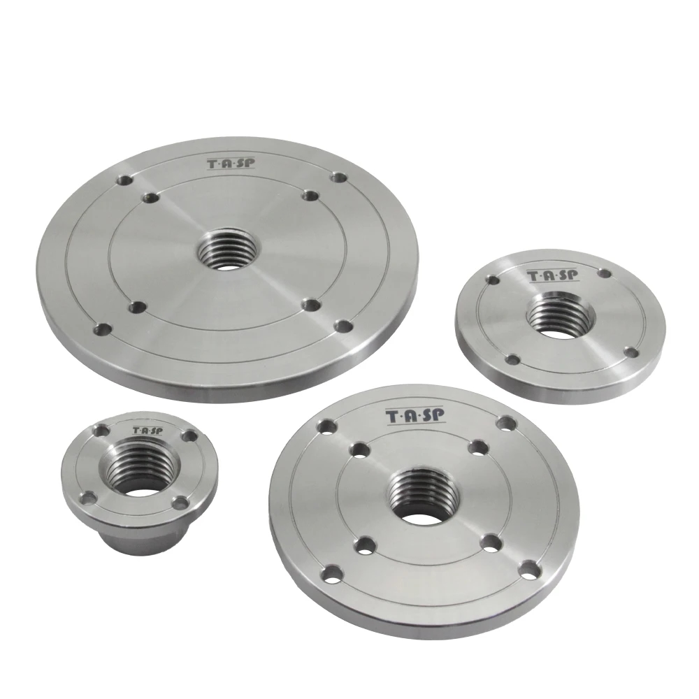 TASP end plate with M33 thread for lathes