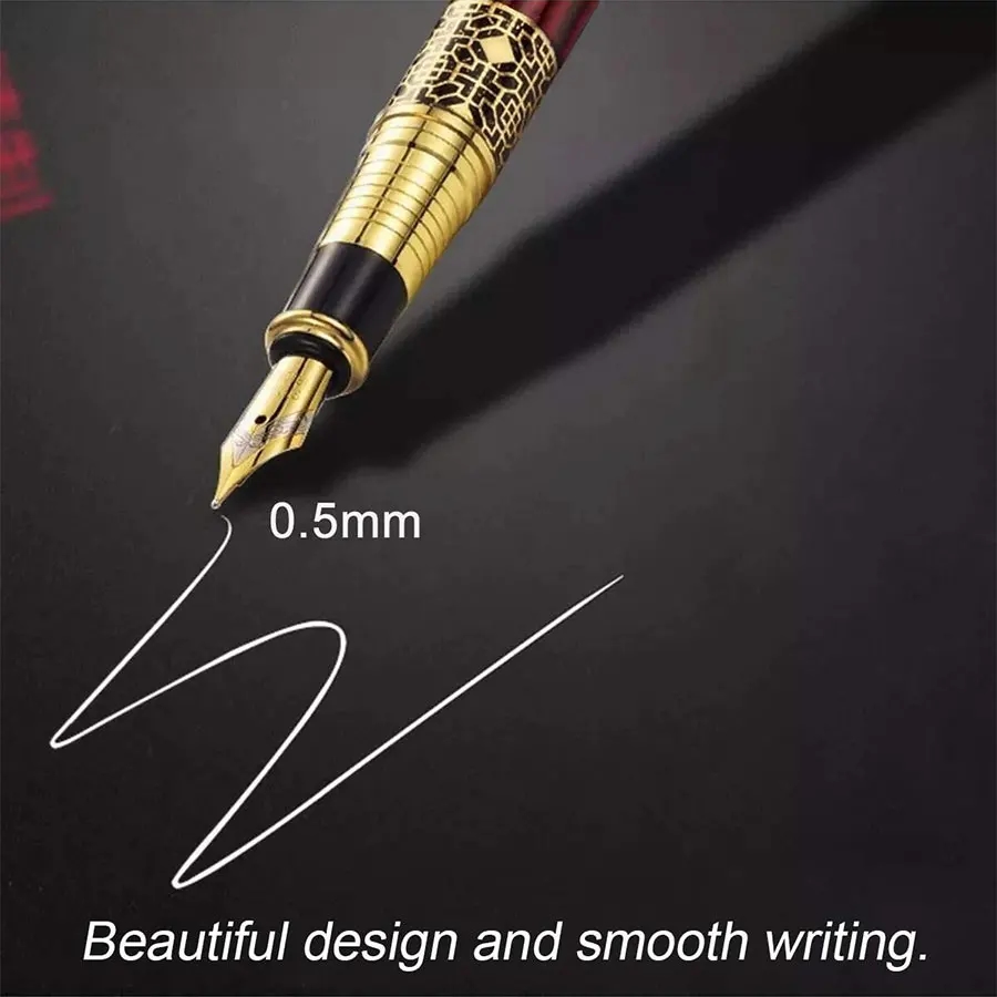 This pen provides smooth writing and stylish appearance for office and study
