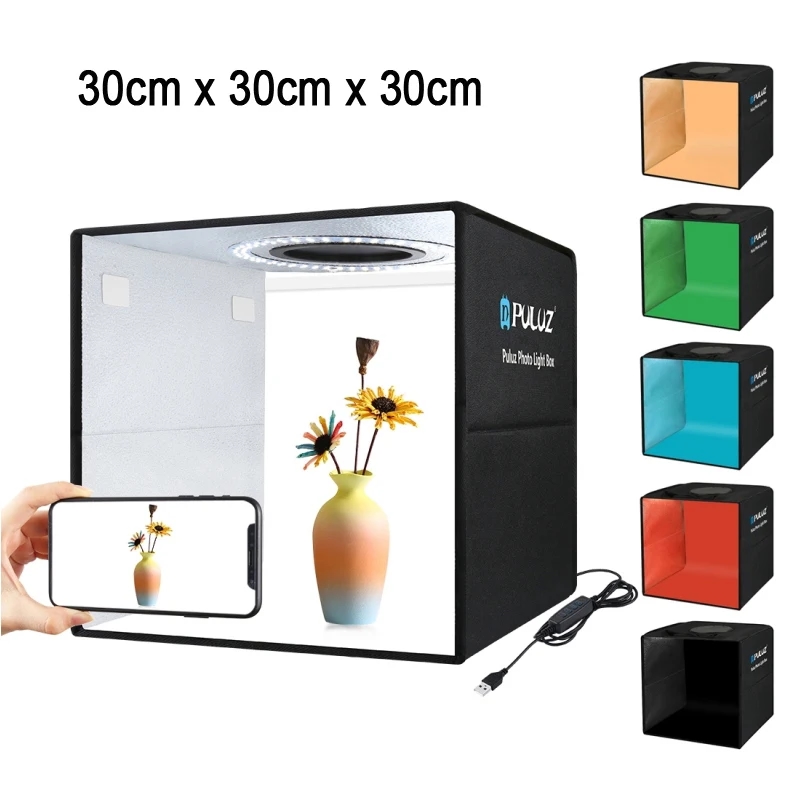 Ring light for photography with bright light and high CRI