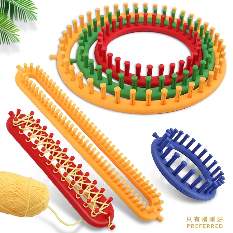 Knitting machine with neatly processed edges, ideal for creating products