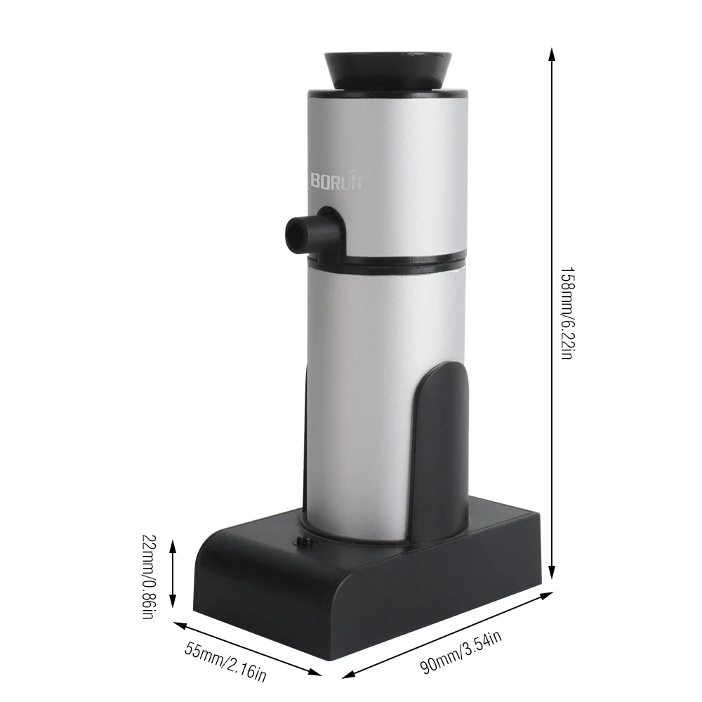 The portable smoke generator comes with various attachments and accessories for smoking