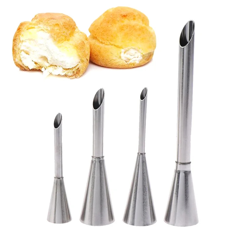 Elegant nozzles, perfect for decorating cakes and desserts