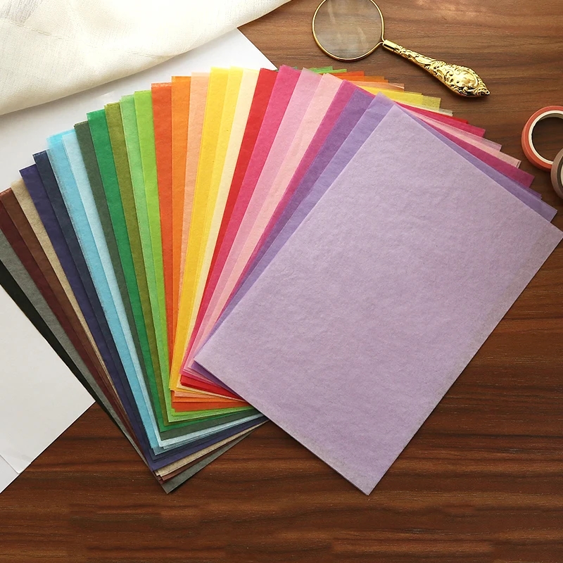 Bright wrapping paper A5, perfectly suitable for decor and gifts