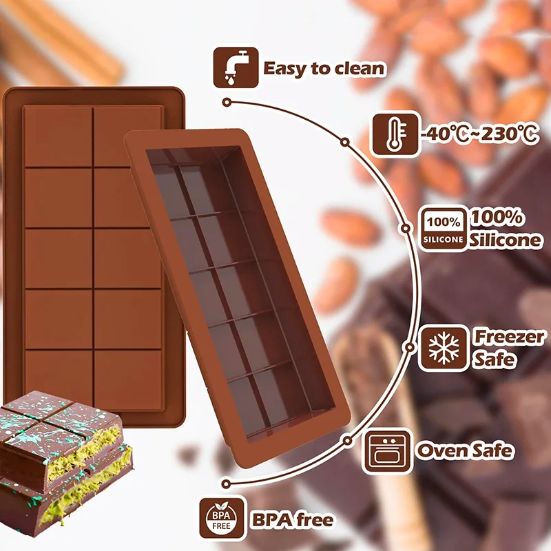 Mold that makes the chocolate-making process fast and fun
