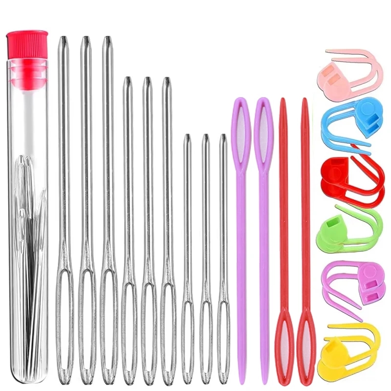 Practical markers that help in accurately tracking stitches