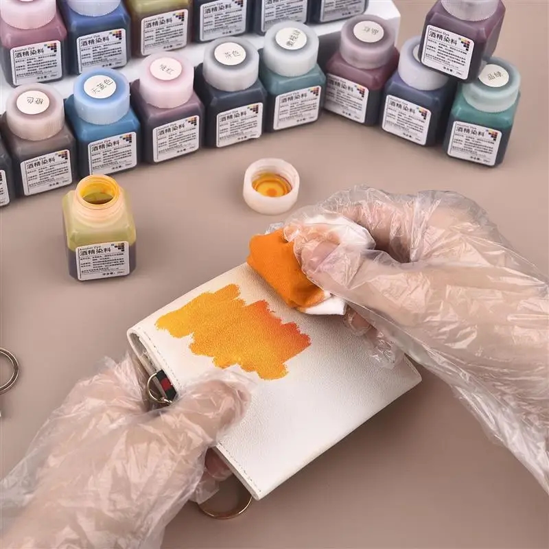 Dyes apply easily and dry quickly, perfect for crafting
