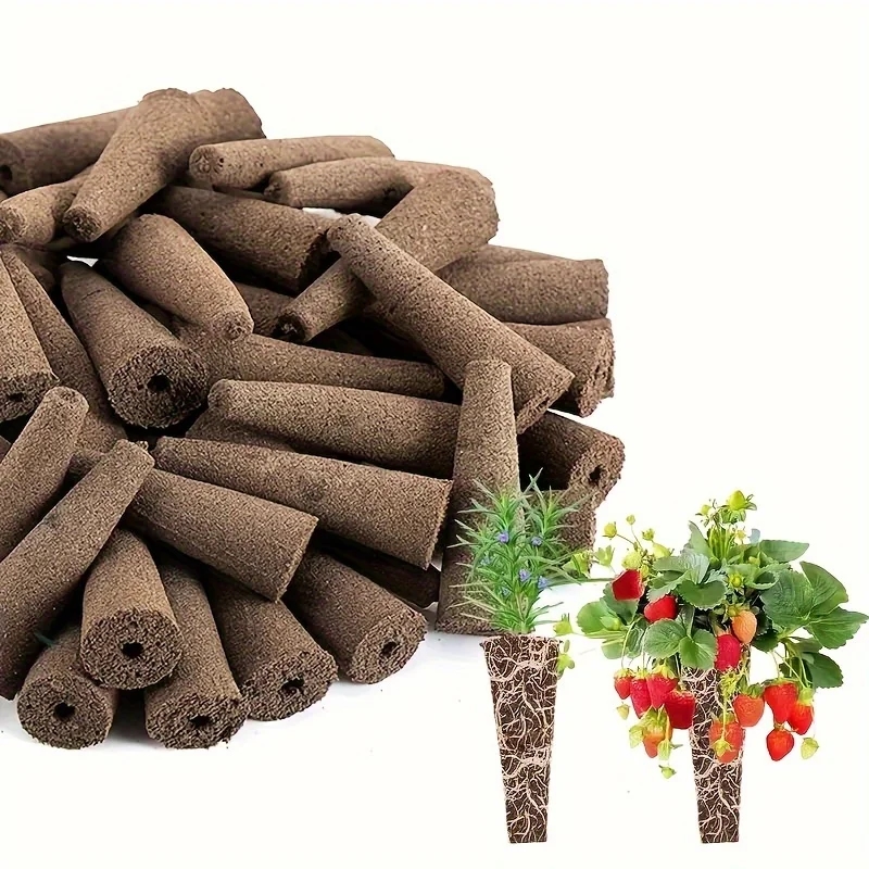 Sponges for starting plants in convenient packaging