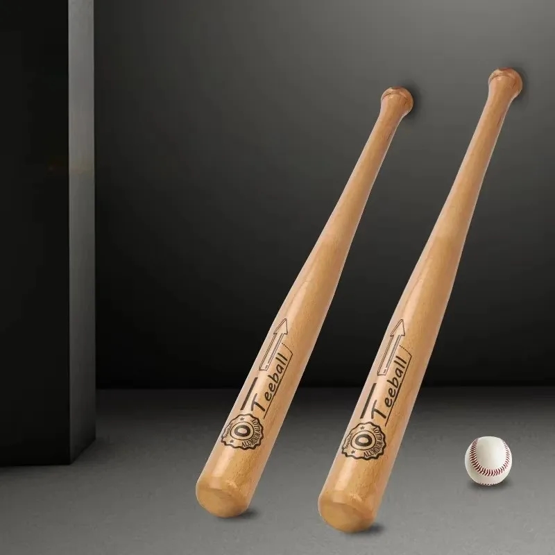 High-quality wooden baseball bat for training and home use