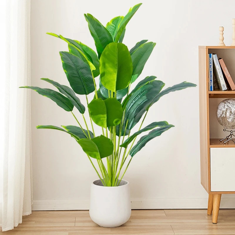 Artificial plant in a beautiful pot