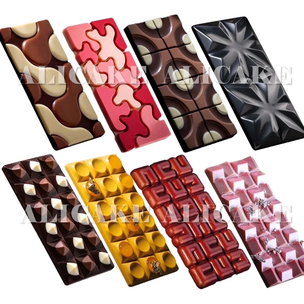 Chocolate products made with this mold look professional