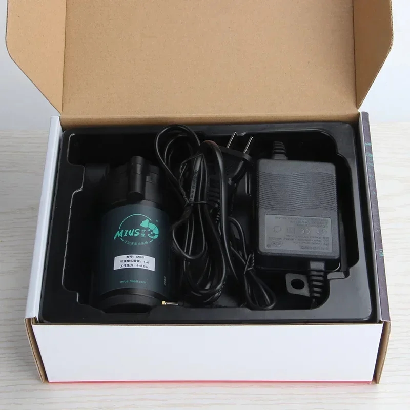 Easy setup and connection of the misting pump