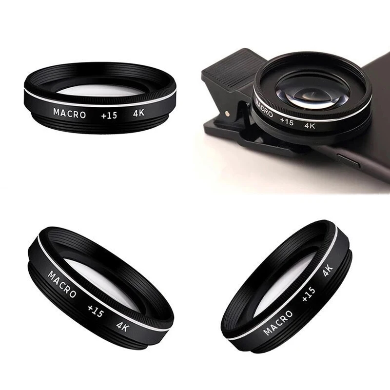 30X macro lens with cleaning cloth