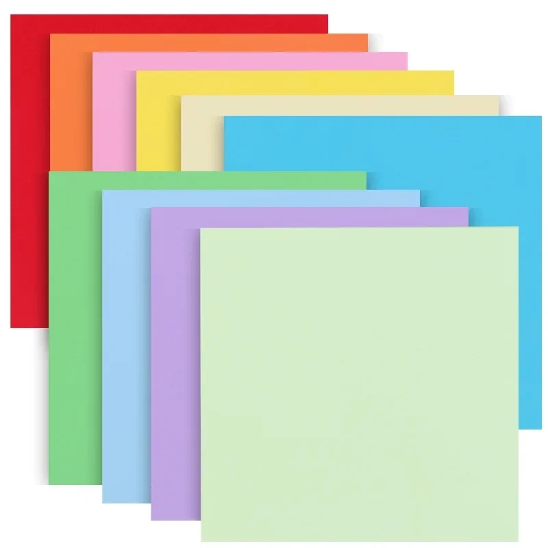 Bright origami paper, perfect for children's crafts and creativity