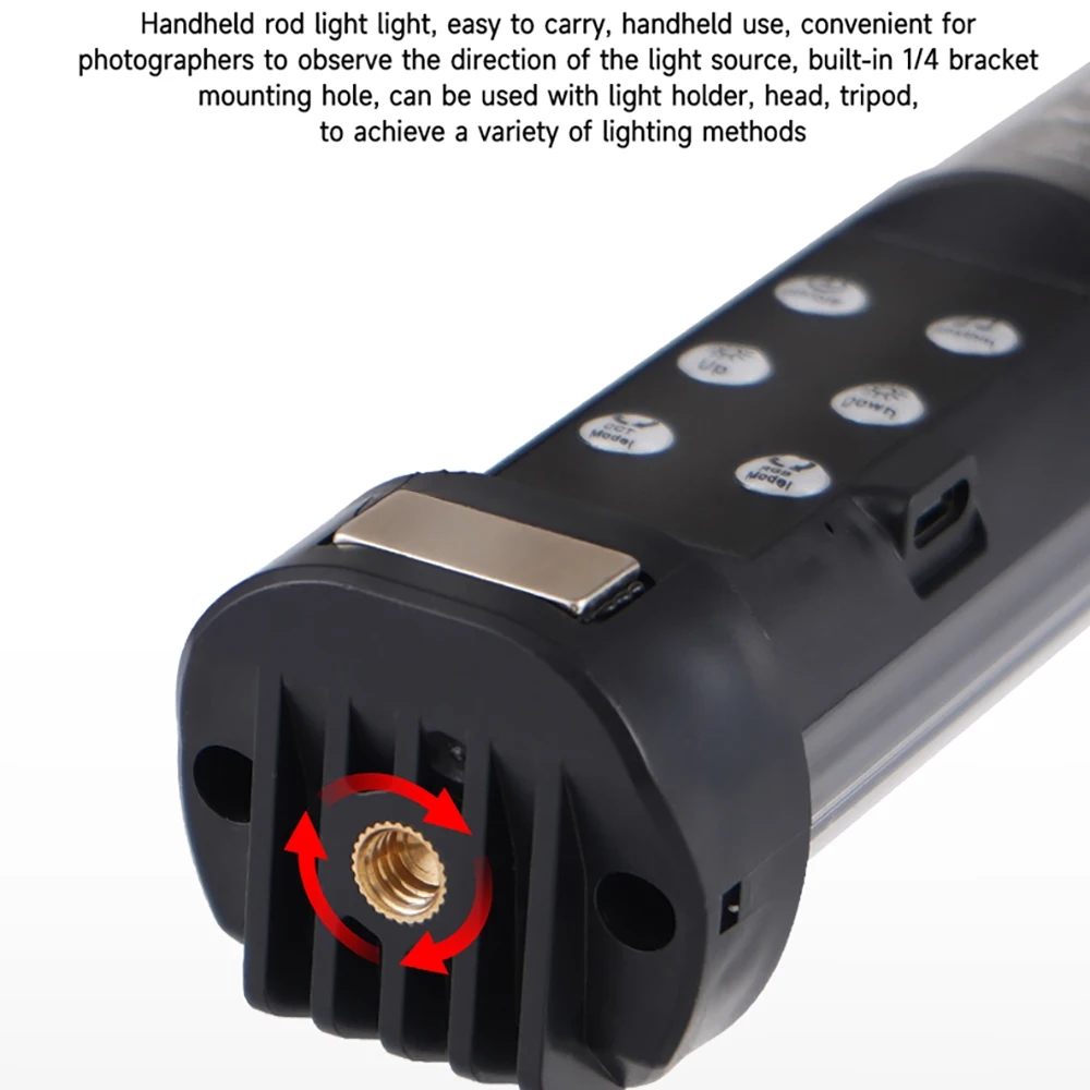 LED stick conveniently fitting in a travel bag