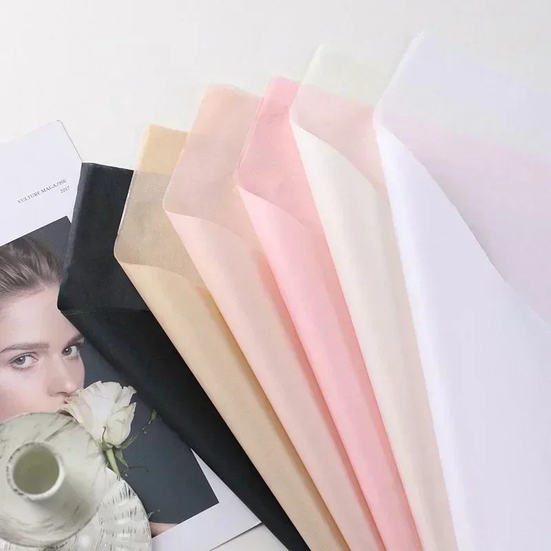Black fabric paper for gifts and bouquet wrapping