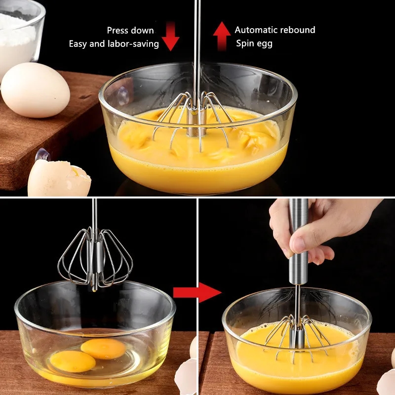 Showcasing egg whisk next to other kitchen utensils