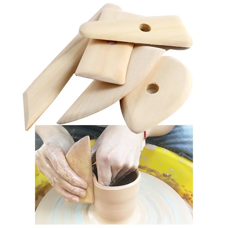 Wide range of tools for hand modeling, wood carving, and sculpture creation