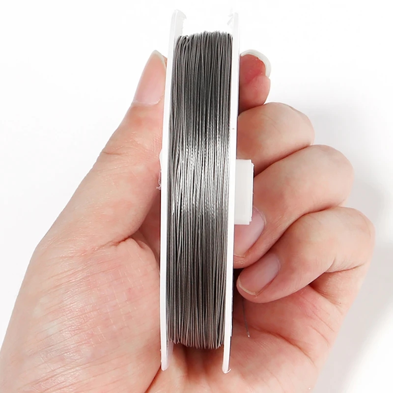 Image of 0.3mm stainless steel wire, perfect for beading