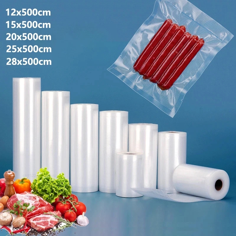High-strength vacuum storage bags, ideal for freezing