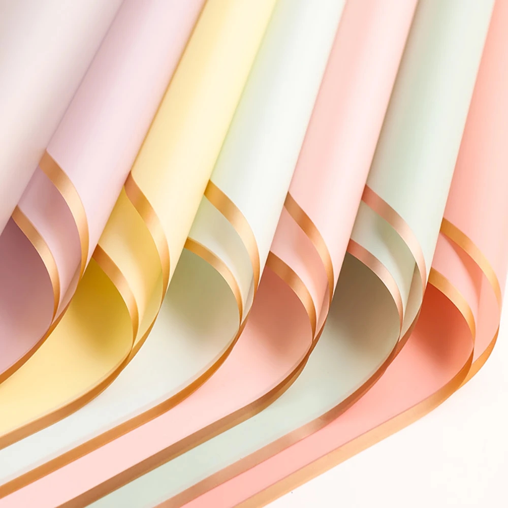 Papel de embrulho vibrante, ideal para eventos festivos