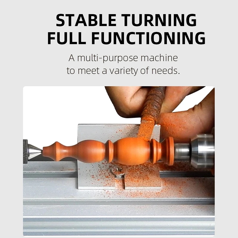 Bead polishing process using the lathe
