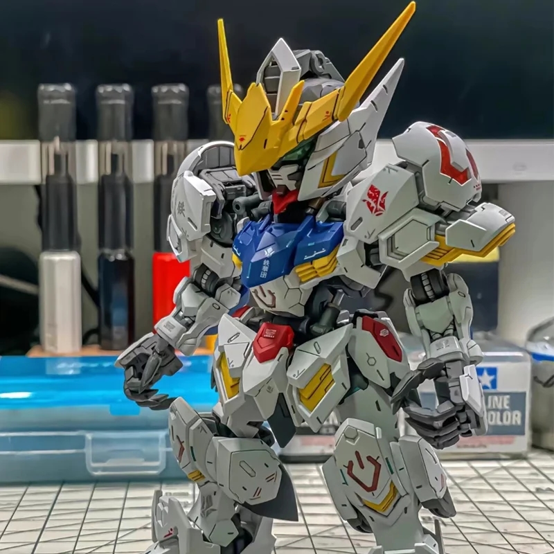 Detailed model kit of the figure Barbatos ASW-G-08 The Fourth Form, showcasing its versatility