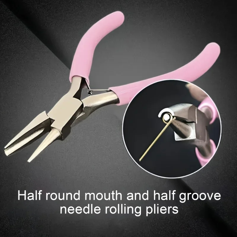Detailed view of the pliers focusing on their design