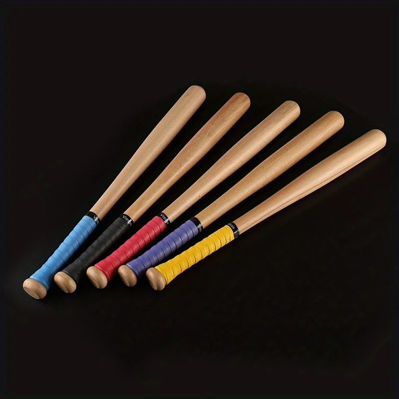Shot of a wooden baseball bat being held in hand