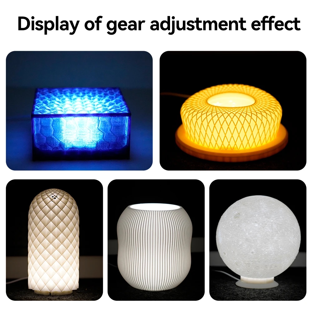 3D 인쇄 LED 조명의 간단한 설치 및 작동