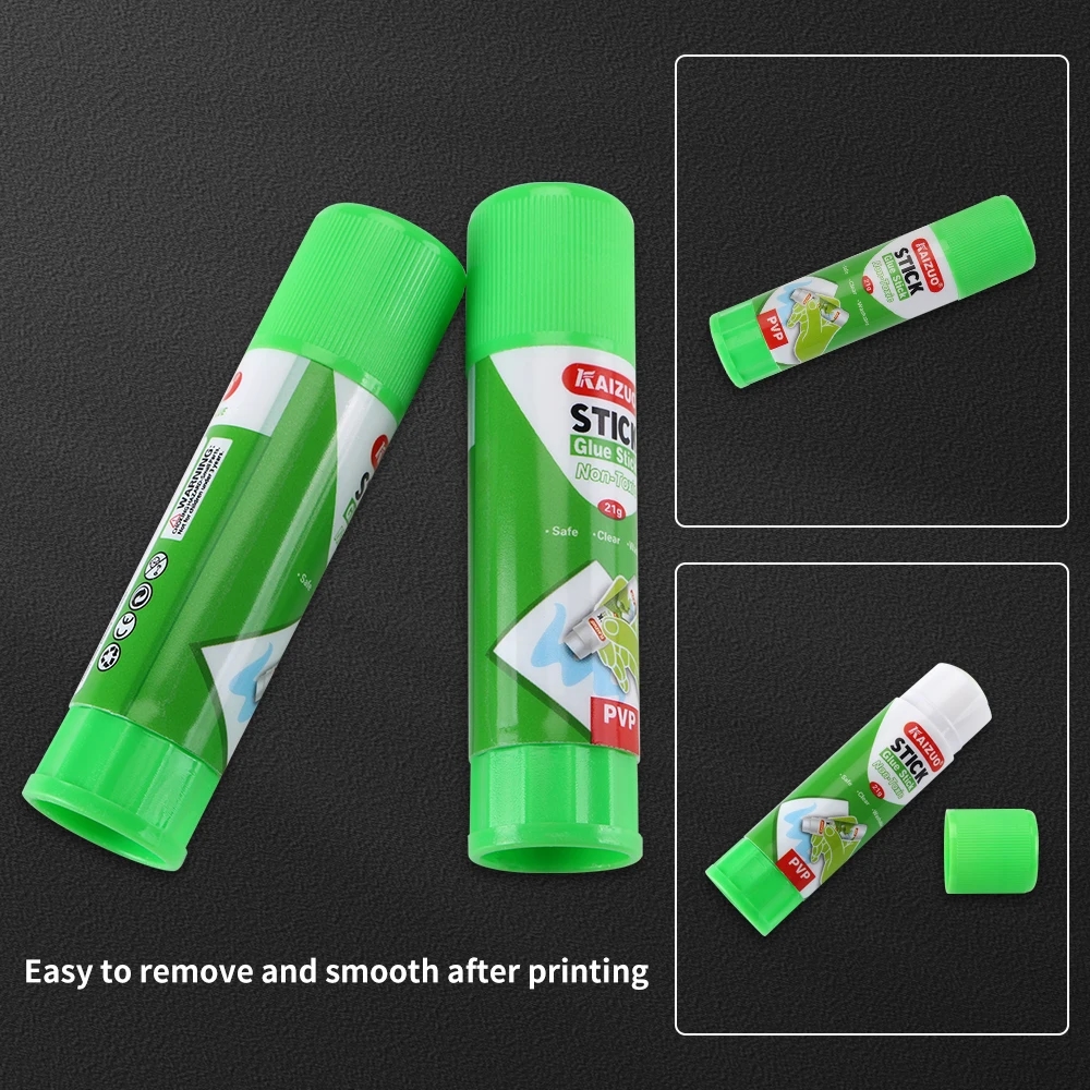 Applying adhesive rod to 3D printer platform