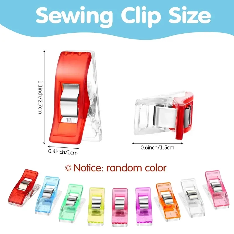 Close-up of many colored clips for creativity