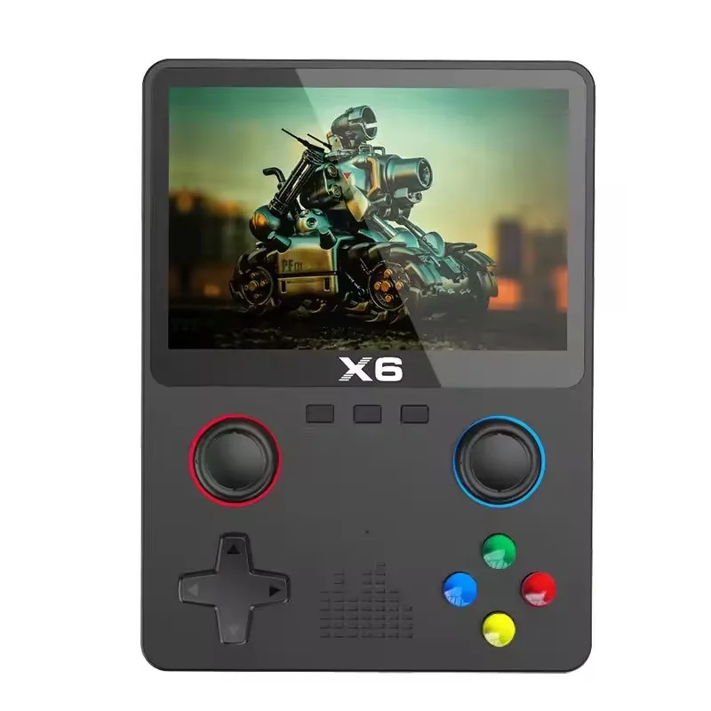 Portable console X6 with access to over 10000 games for entertainment