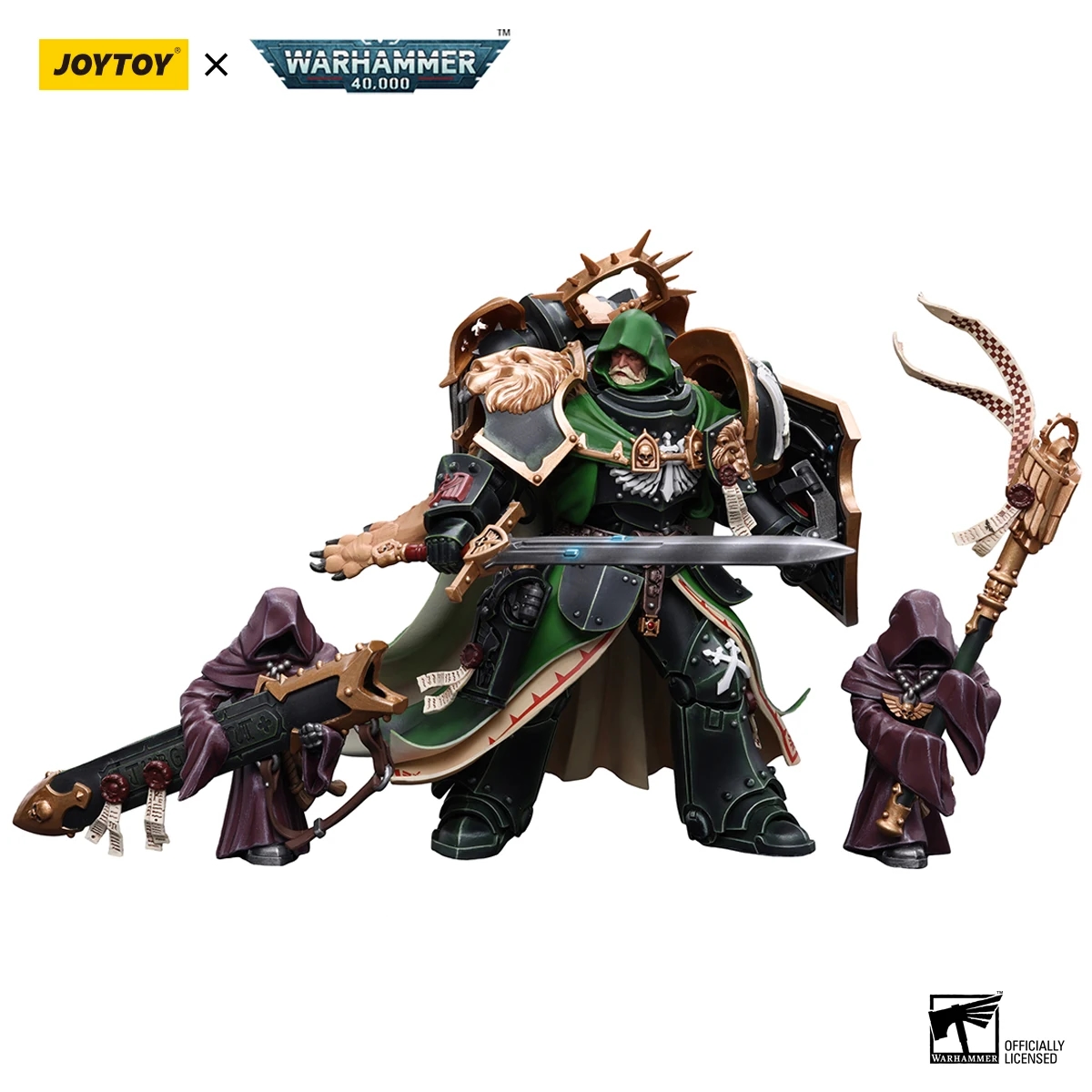 Primarch Lion El'Jonson from Warhammer 40K holding a sword