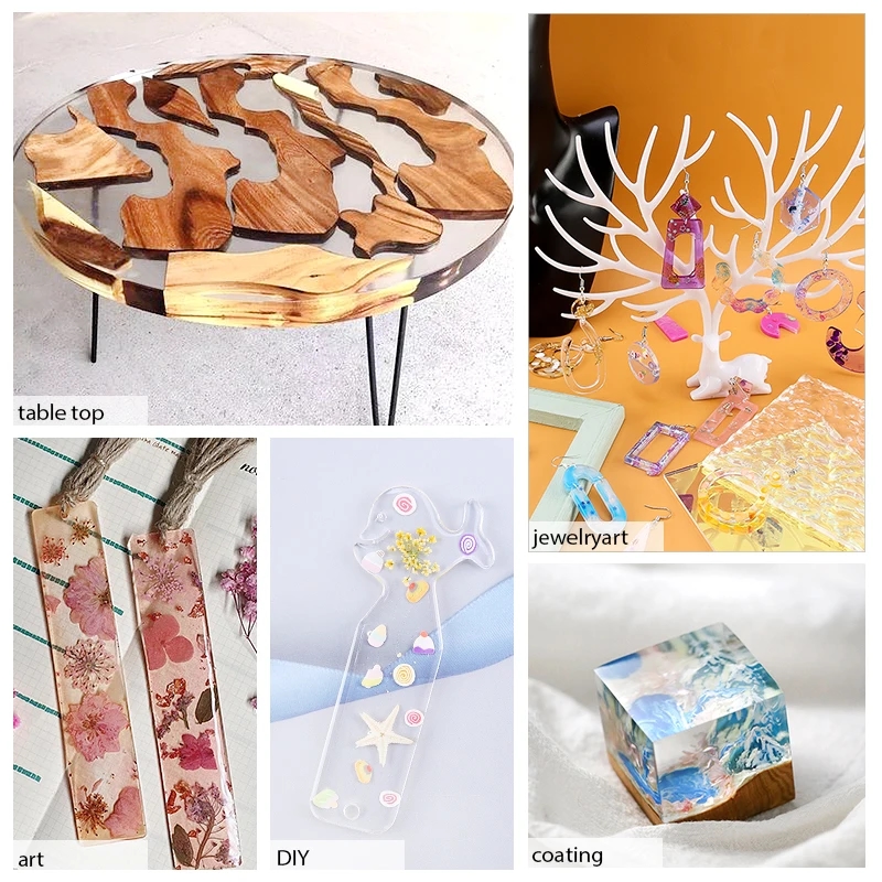 Application of epoxy resin in an art project